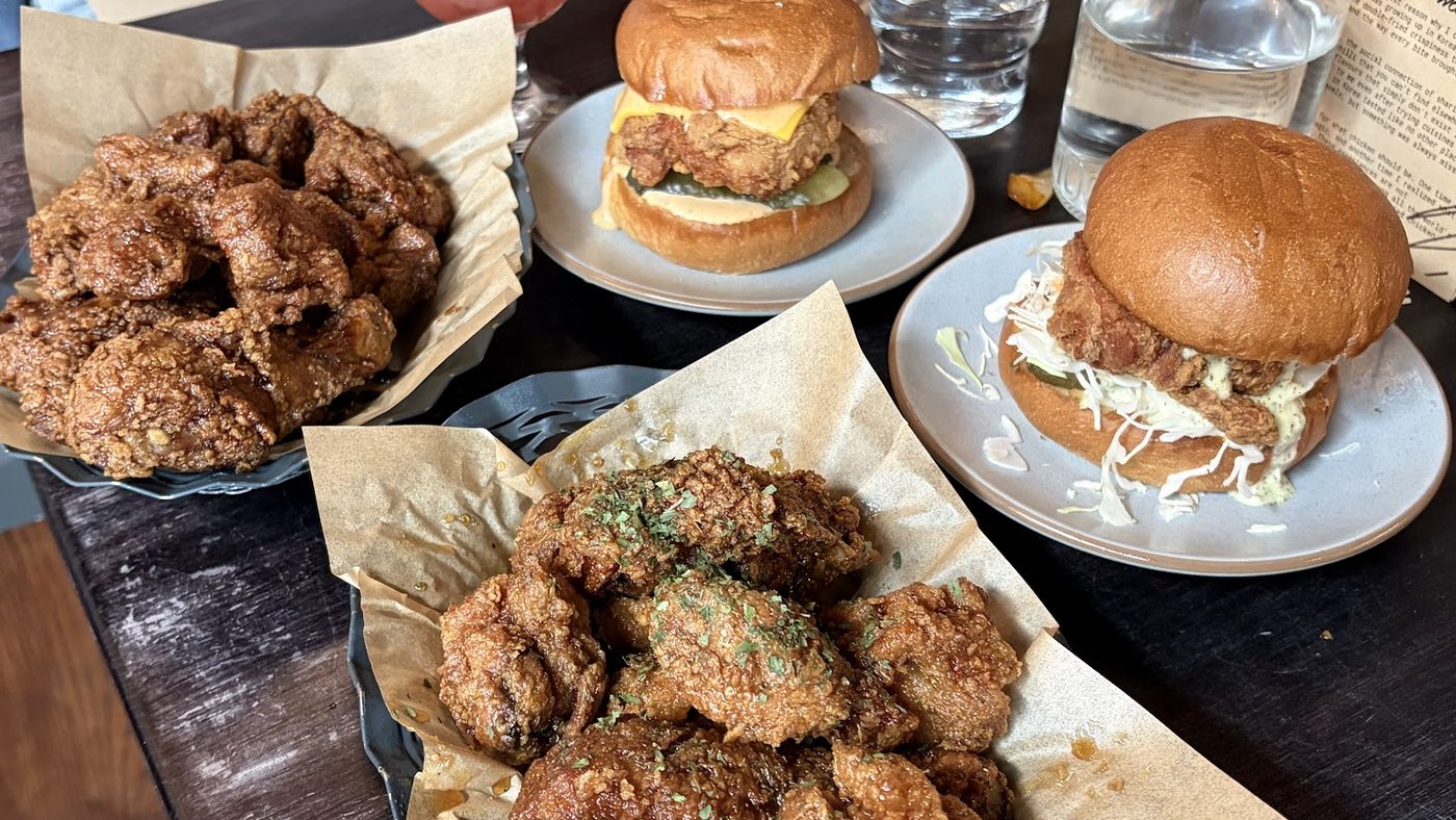 A close look at the food